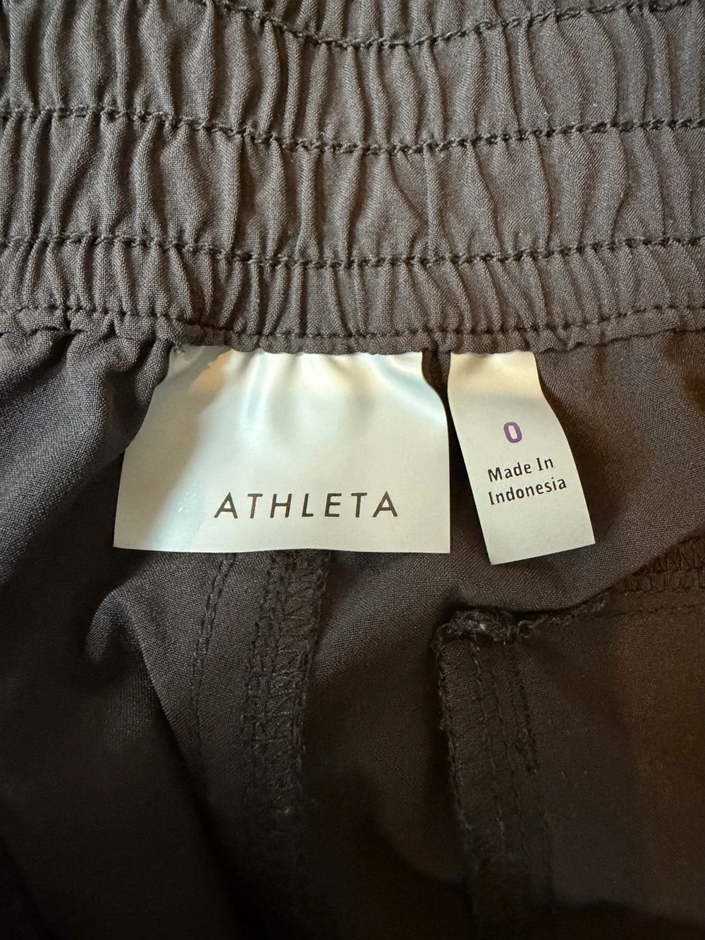 Athleta Everyday Black Athletic Mid Rise Shorts with Zip Pockets